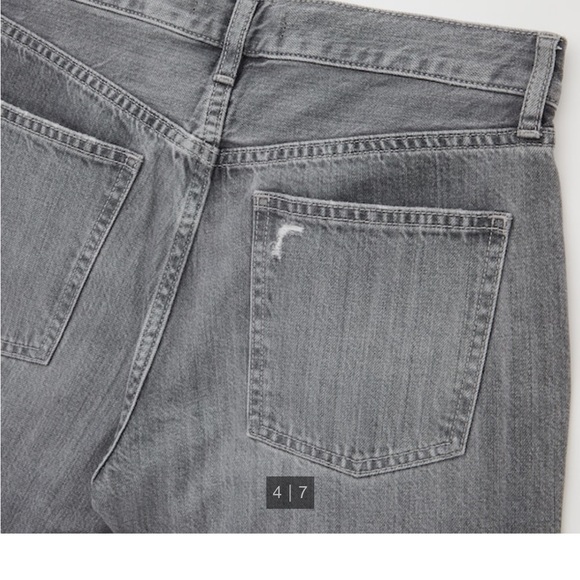 Uniqlo Women Relaxed Tapered Ankle Jeans Size 26 - Picture 2 of 11